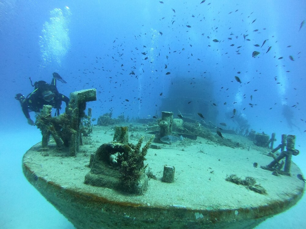 wreck dive in Malta